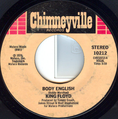 King Floyd -Body English / I Really Love You