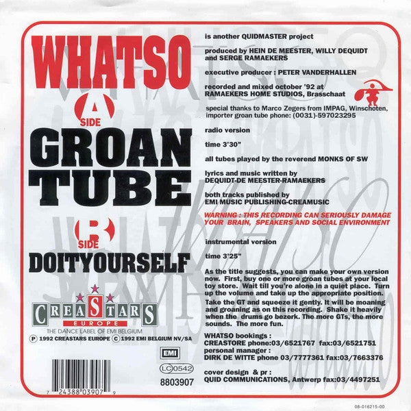 Whatso -Groan Tube