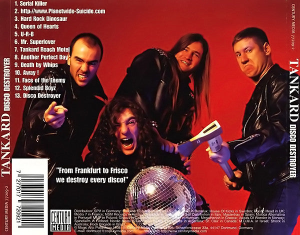 Tankard -Disco Destroyer