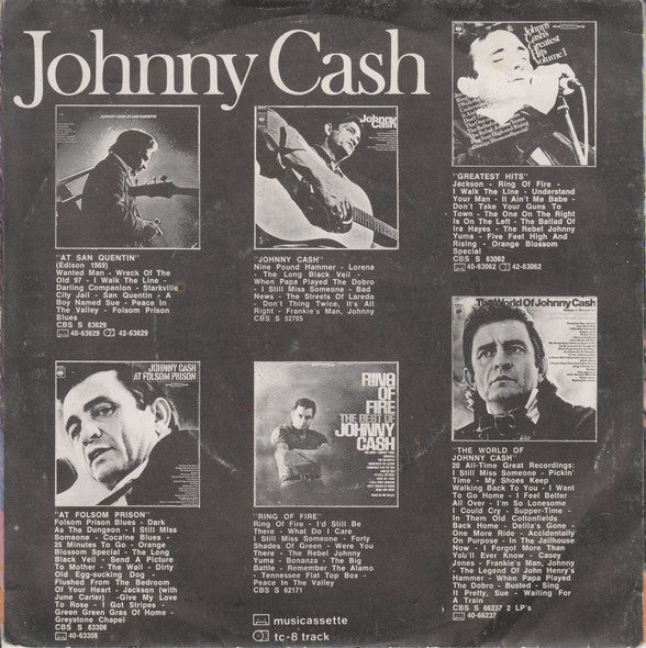 Johnny Cash And The Evangel Temple Choir -A Thing Called Love / Daddy