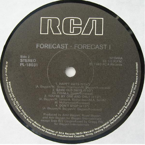 Forecast -Forecast I