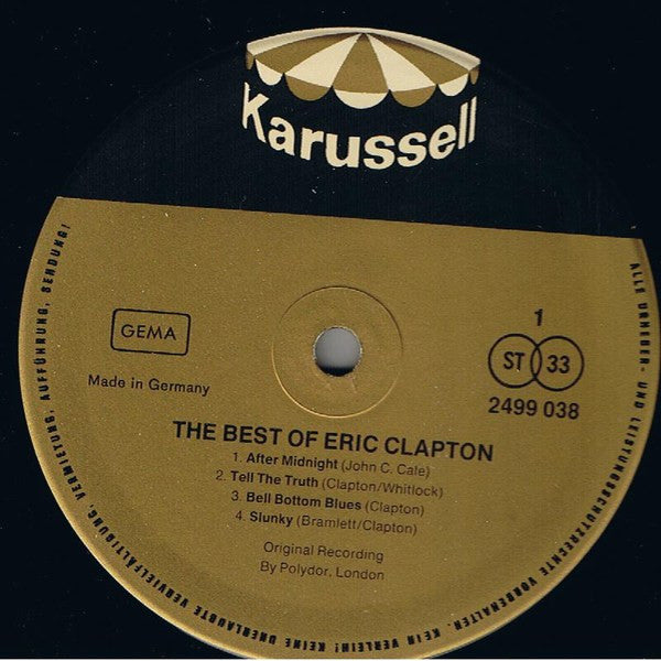 Eric Clapton -The Best Of Eric Clapton