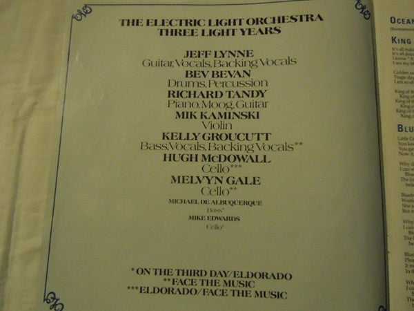 ELO* -Three Light Years