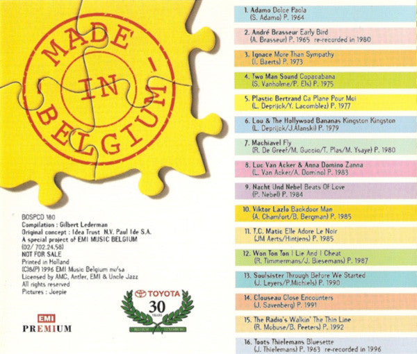 Various - Made In Belgium