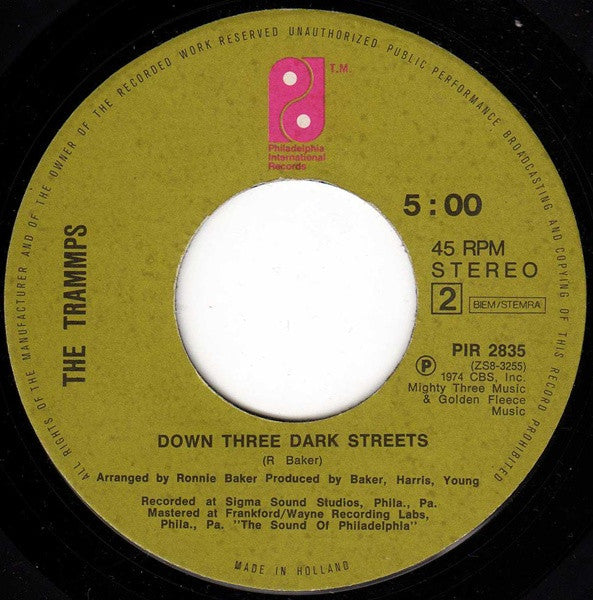 The Trammps -Trusting Heart