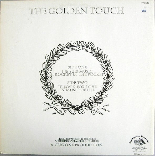 Cerrone -Cerrone IV - The Golden Touch