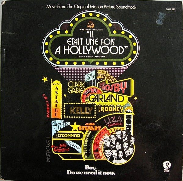 Various -Music From The Original Motion Picture "Il Était Une Fois À Hollywood" (That's Entertainment)