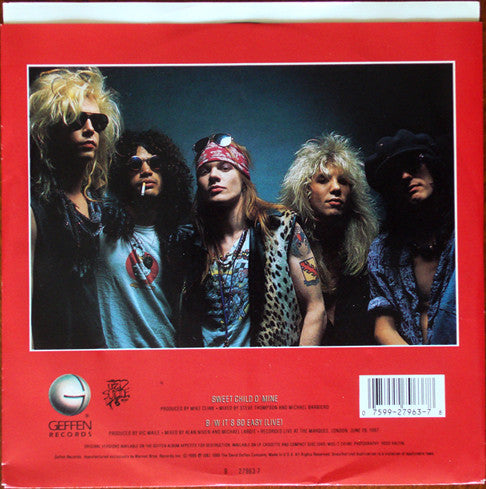 Guns N' Roses -Sweet Child O' Mine