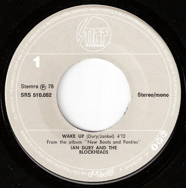 Ian Dury & The Blockheads* -Wake Up!