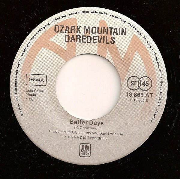 Ozark Mountain Daredevils* - Jackie Blue