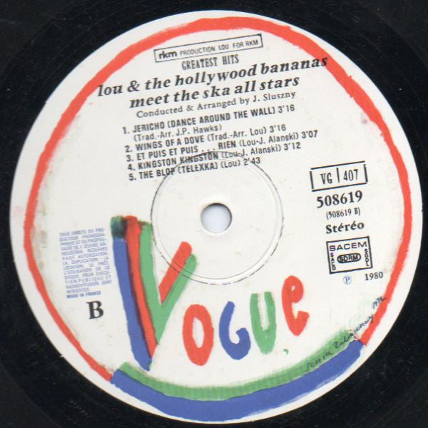 Lou & The Hollywood Bananas -Lou & Hollywood Bananas Meet The Ska All Stars: Greatest Hits