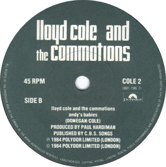 Lloyd Cole And The Commotions* -Forest Fire