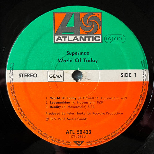 Supermax -World Of Today