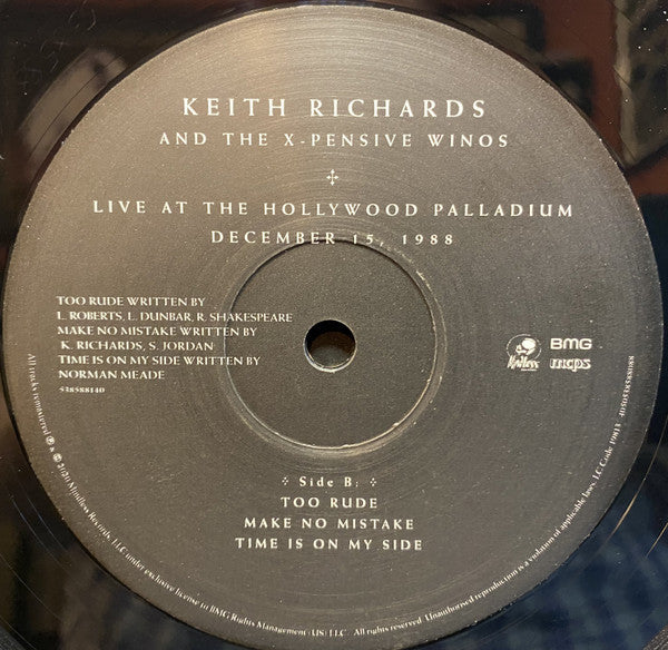 Keith Richards And The X-Pensive Winos - Live At The Hollywood Palladium December 15, 1988