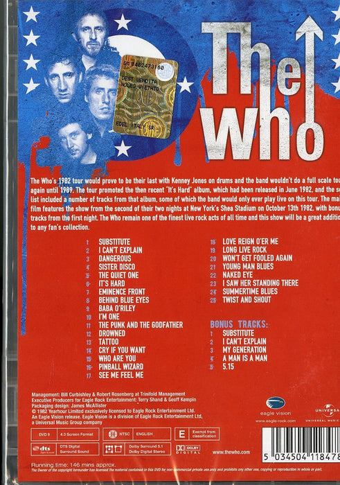 The Who -Live At Shea Stadium 1982