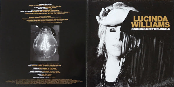 Lucinda Williams -Good Souls Better Angels