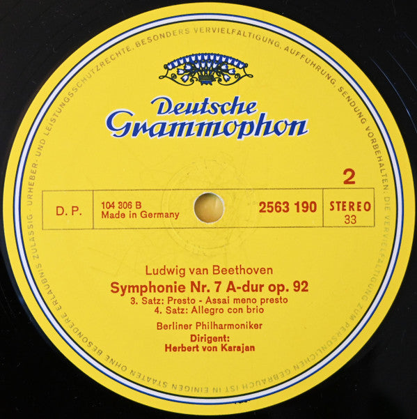 Ludwig van Beethoven, Berliner Philharmoniker, Herbert von Karajan - 9 Symphonien