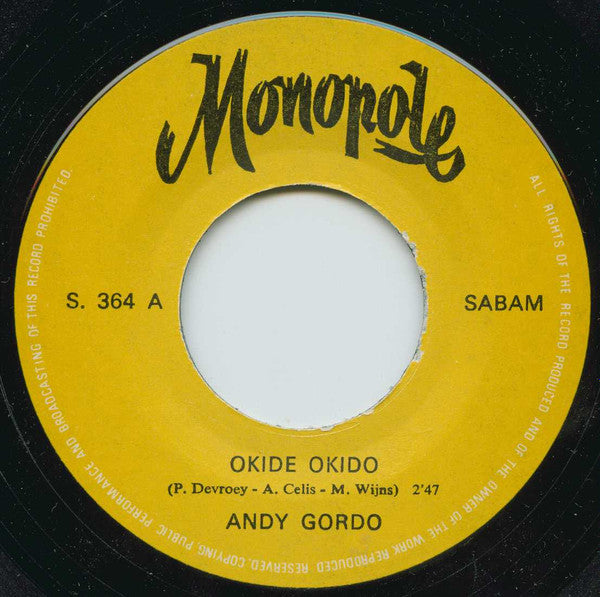 Andy Gordo - Okide Okido / Sonja
