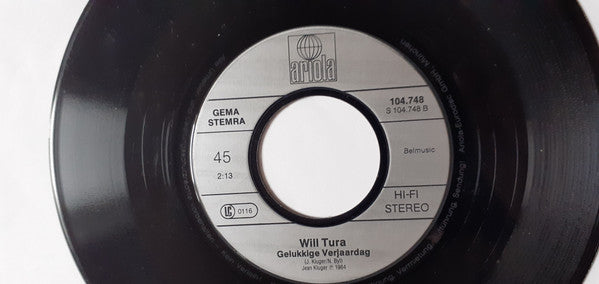 Will Tura -Draai Dan 797204 / Gelukkige Verjaardag