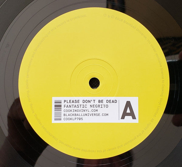 Fantastic Negrito -Please Don't Be Dead
