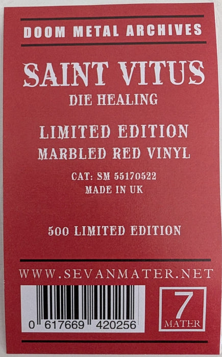 Saint Vitus -Die Healing