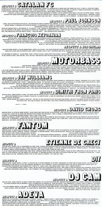 Various - Paris Is Sleeping - Respect Is Burning