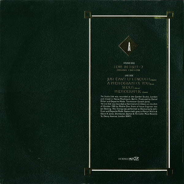 Depeche Mode - Love In Itself · 2 And Live Tracks