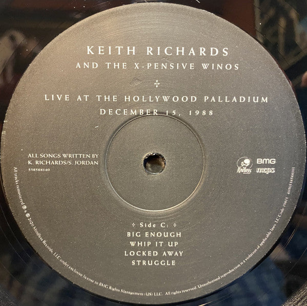 Keith Richards And The X-Pensive Winos - Live At The Hollywood Palladium December 15, 1988
