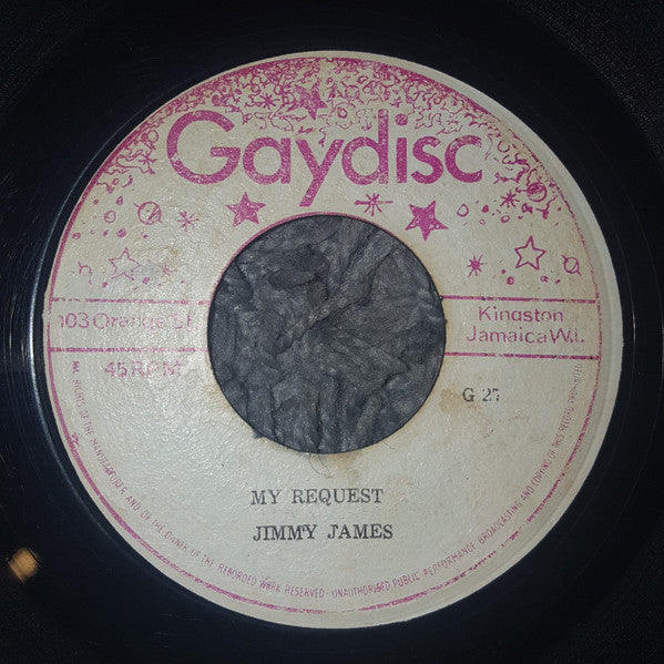 Jimmy James (2) -My Request / Come To Me Softly