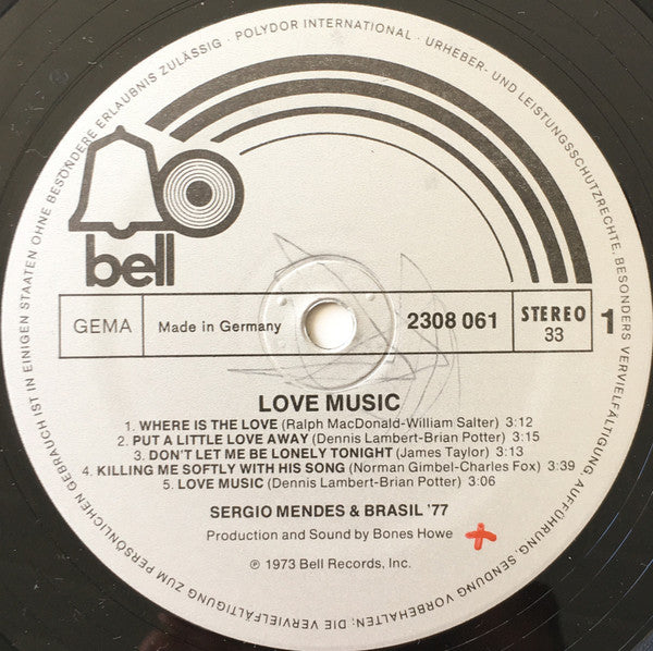 Sergio Mendes &amp; Brasil '77* - Love Music