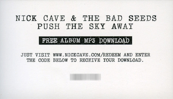 Nick Cave & The Bad Seeds -Push The Sky Away