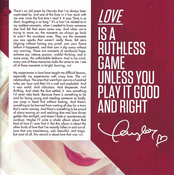 Taylor Swift -Red