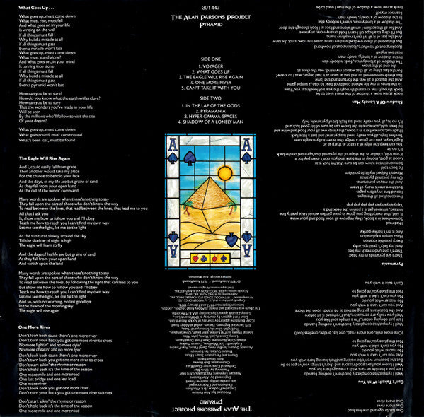 The Alan Parsons Project -I Robot / Pyramid / Eve / The Turn Of A Friendly Card