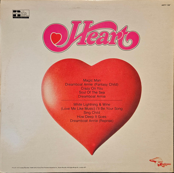 Heart -Dreamboat Annie