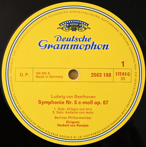 Ludwig van Beethoven, Berliner Philharmoniker, Herbert von Karajan - 9 Symphonien