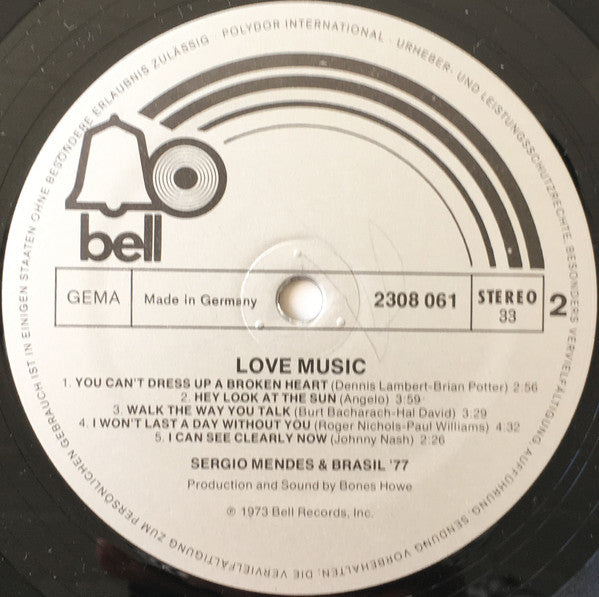 Sergio Mendes &amp; Brasil '77* - Love Music