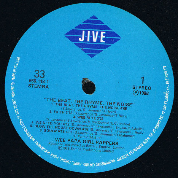 The Wee Papa Girl Rappers* - The Beat, The Rhyme, The Noise