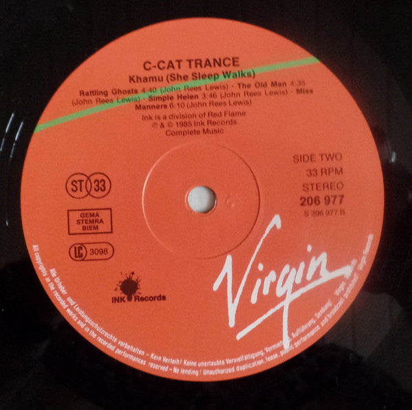 C Cat Trance -Khamu (She Sleep Walks)