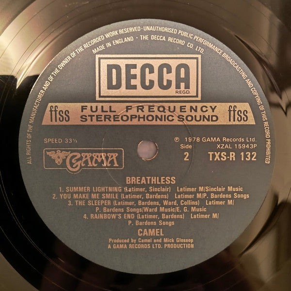 Camel -Breathless