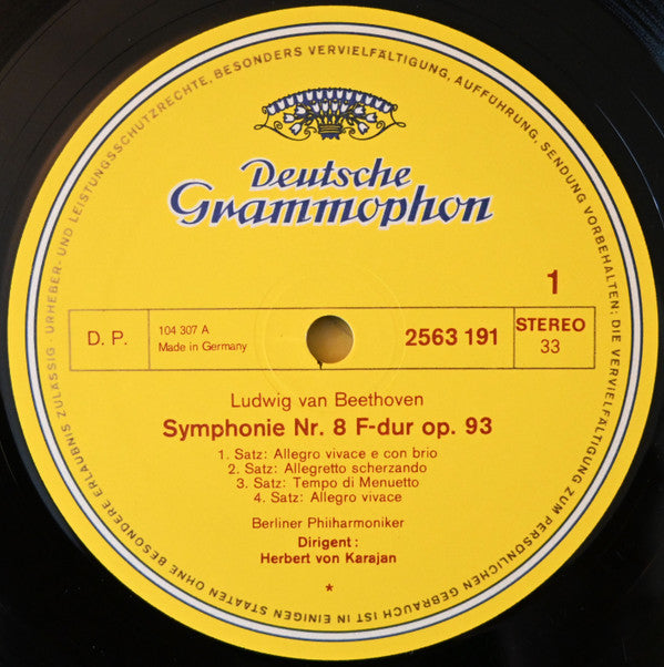 Ludwig van Beethoven, Berliner Philharmoniker, Herbert von Karajan - 9 Symphonien