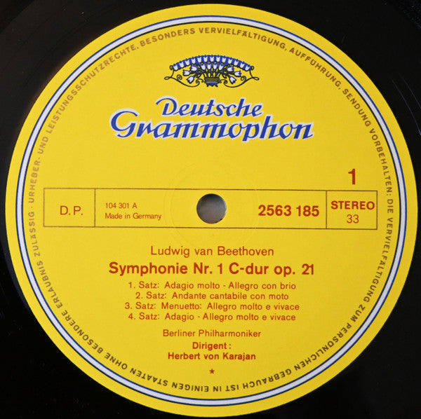 Ludwig van Beethoven, Berliner Philharmoniker, Herbert von Karajan - 9 Symphonien