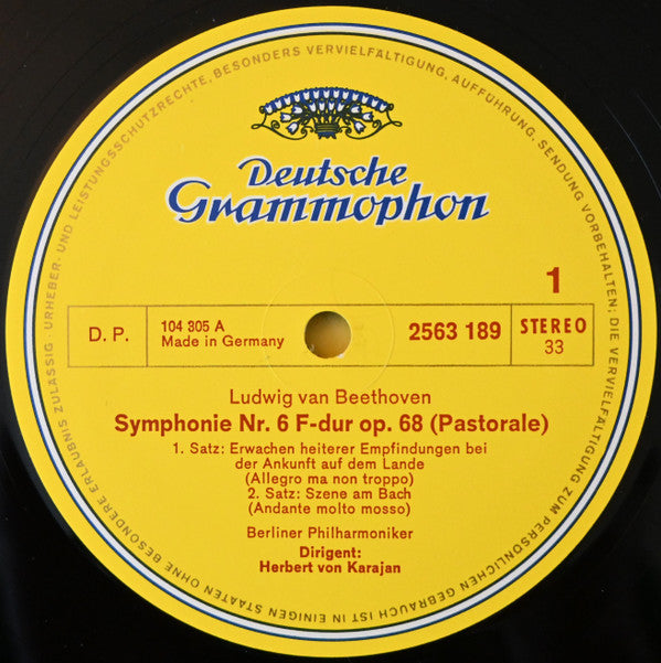 Ludwig van Beethoven, Berliner Philharmoniker, Herbert von Karajan - 9 Symphonien