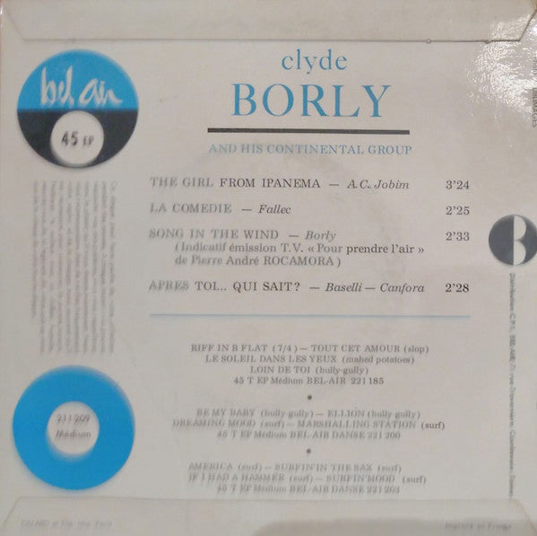 Clyde Borly And His Continental Group -The Girl From Ipanema