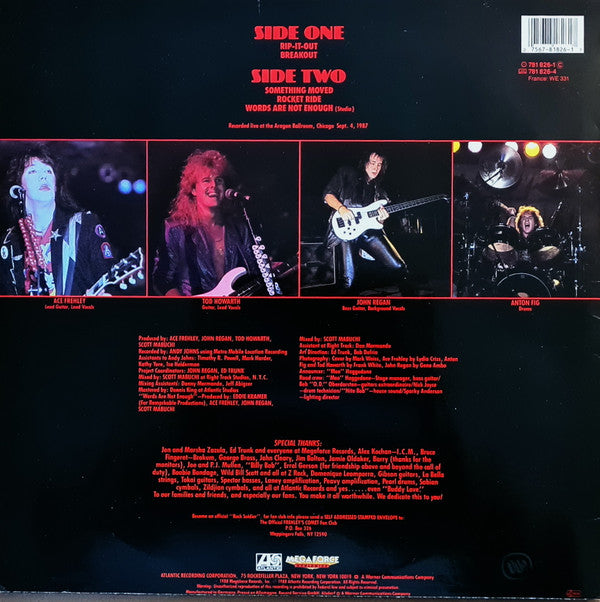 Frehley's Comet -Live + 1