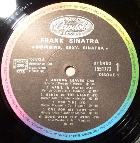 Frank Sinatra -Swinging Sexy Sinatra