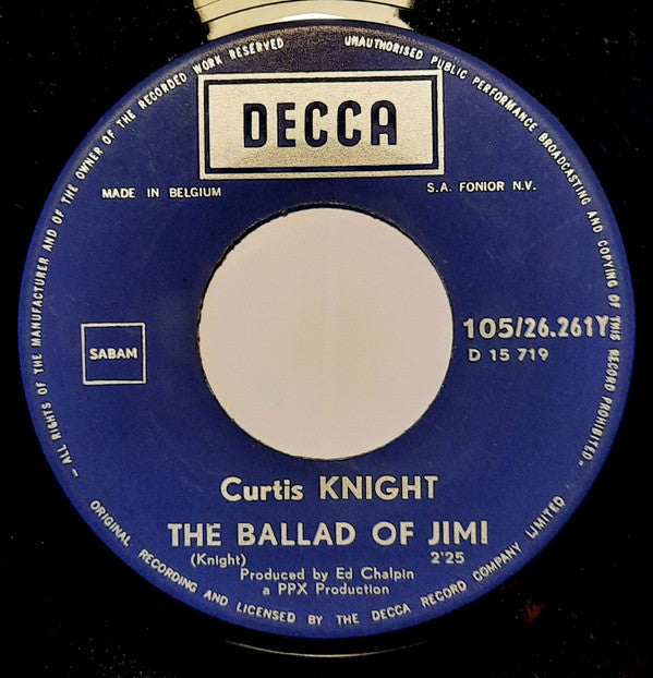 Curtis Knight And Jimi Hendrix -Ballad Of Jimi