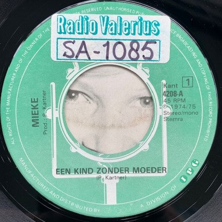 Mieke -Een Kind Zonder Moeder