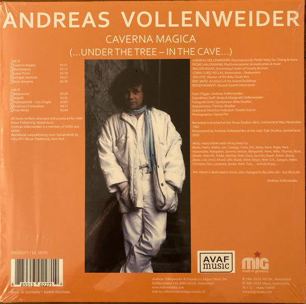 Andreas Vollenweider - Caverna Magica (...Under The Tree - In The Cave...)