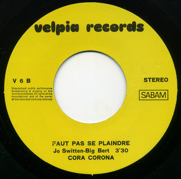 Cora Corona -Mon Ami Le Pur Sang
