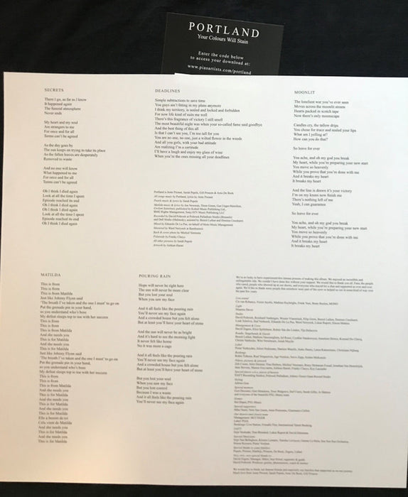 Portland (13) -Your Colours Will Stain